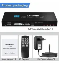 Comprar Video Wall 3x3 4k Hdmi Para 9 Televisores Hdmi 
