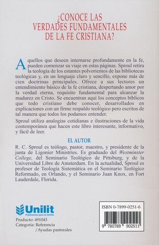 Imagen 3 de 4 de Las Grandes Doctrinas De La Biblia, Sproul, R.c.