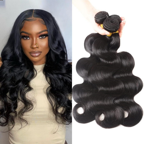 10a Brasil Body Wave Bundles Cabello Humano 14 16 18 Pulgada