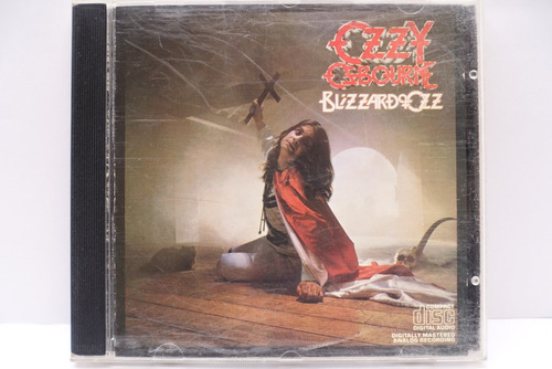 Cd Ozzy Osbourne Blizzard Of Ozz Re-edición 1986 Usa