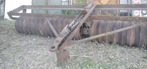 Antigua Herramienta De Agricultura Campo Rolo Doble 60 Disco (Usado)