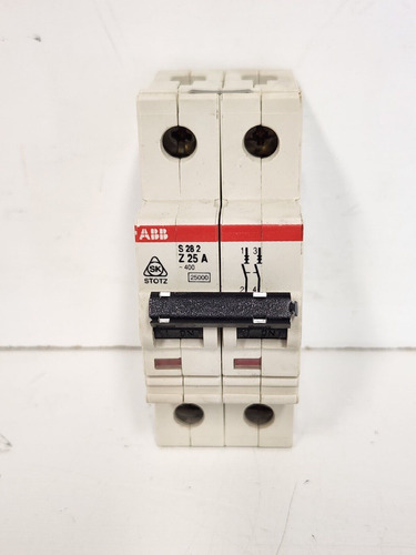 Guaranteed! Abb 25a 2-pole Circuit Breaker S282-z25a Ccm