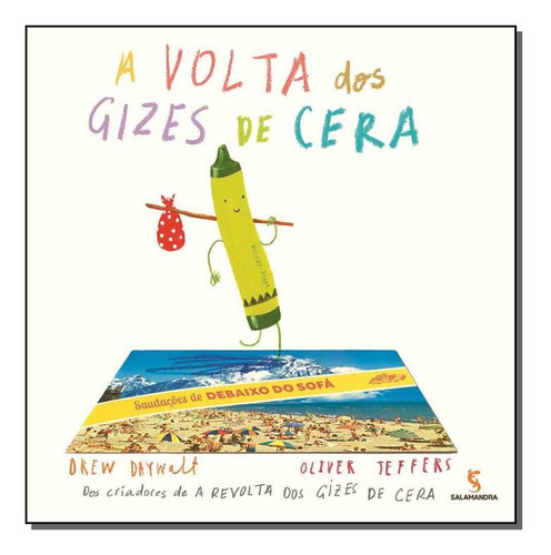 A Volta Dos Gizes De Cera, De Daywalt, Drew. Editora Salamandra Em Português