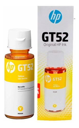 Tinta Hp Gt53 Gt52 Serie 510 550 610 Negro Color Bagc