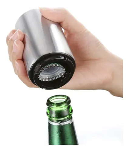 Destapador Botella Cilindro Cerveza Gaseosa Resorte Portable