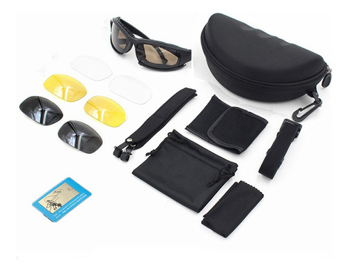 Goggles Deportivo Motocicleta Resistente De Protección 4mica