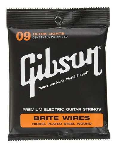 Gibson Seg700ul Encordado Para Guitarra Electrica 009