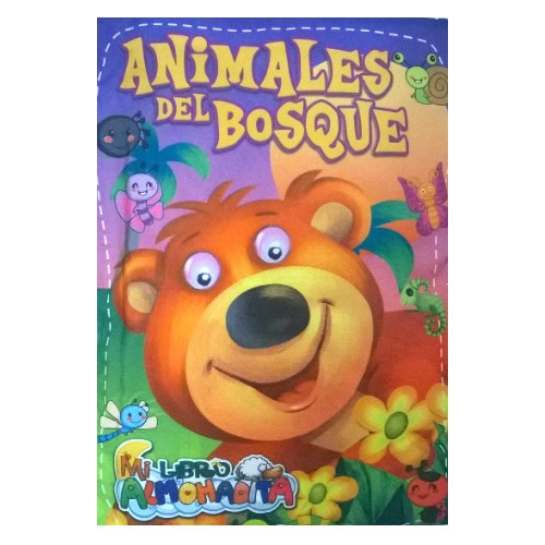 Libro Almohada De Tela Para Bebés Animales Del Bosque