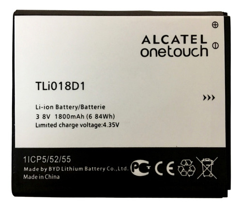 Pila Bateria Litio Alcatel Tli018d1 Pixi 3 5015 Pop D5