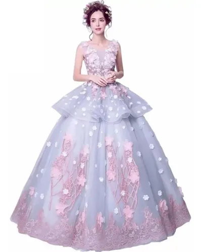Vestidos de xv años rosas cheap
