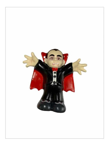 Figura Decorativa Halloween Cerámica Vampiro