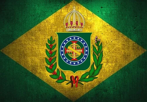 Bandeira Imperial Face Dupla