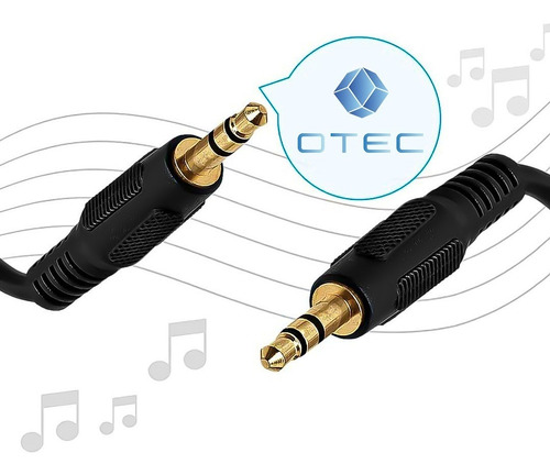 Imagen 5 de 10 de Cable Auxiliar Audio Estéreo Macho A Macho 3 Metros - Otec