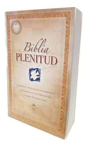 Biblia Plenitud Rvr 1960 Tapa Rustica