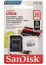 Comprar Microsd Sandisk 32gb Ultra C-10 100mb\u002Fs - Switch Zonagamerch