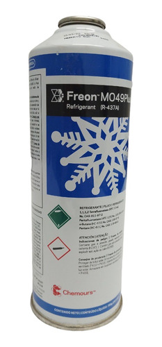 Lata Gas Refrigerante Heladera M049 (r413a) X 750gr Freon 