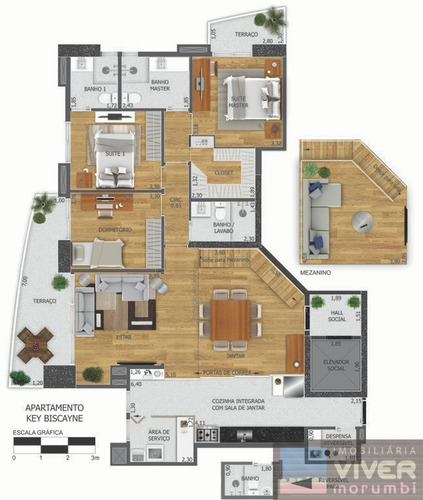 Imagem 14 de 15 de Apartamento Moderníssimo - Nm3515