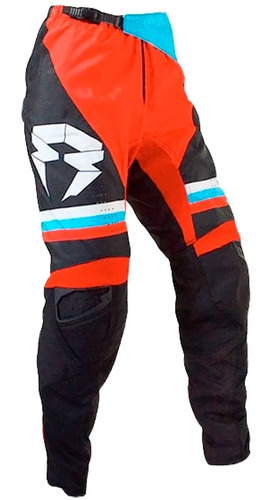 Pantalon Motocross Series 97 Negro Rpm