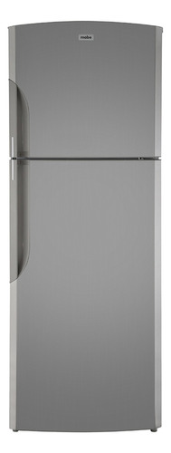 Refrigerador no frost Mabe Top Mount RMS400IXMRE0 platinum con freezer 400L