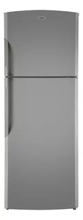 Refrigerador no frost Mabe Top Mount RMS400IXMRE0 platinum con freezer 400L