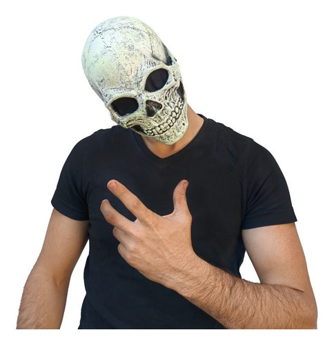 Máscara De Calavera Cráneo Esqueleto Skulls Skull Glow