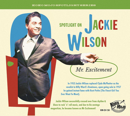 Cd: Sobre Jackie Wilson: Mr Excitement (varios Artistas)