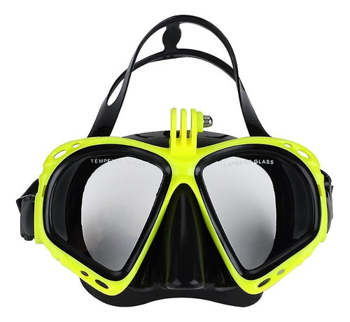 Lentes Snorkel Amarillo Fluorecente Cámara Deportiva Gopro 