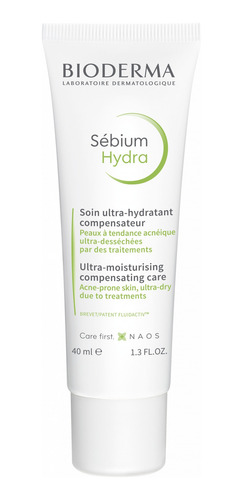 Imagen 1 de 3 de Crema Hydra Bioderma Sébium día para piel acneica de 40mL