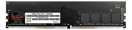 Memória RAM Black color preto  32GB 8 UP Gamer UP-3200