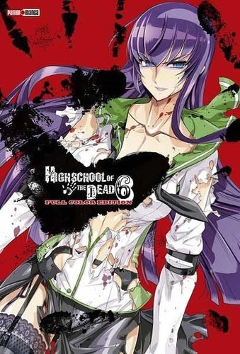 Panini Manga High School Of The Dead N.6  (a Color)