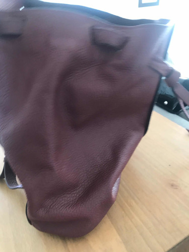 Cartera Prune Color Bordo. Excelente Estado!