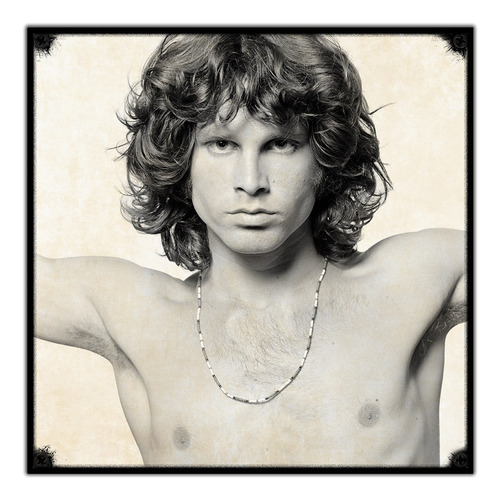 #25 - Cuadro Vintage 30 X 30 Cm / Jim Morrison The Doors