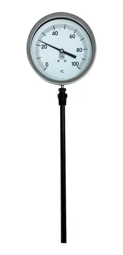 Termometro Nuova Fima 150mm Inoxidable 100ºc Con Vaina