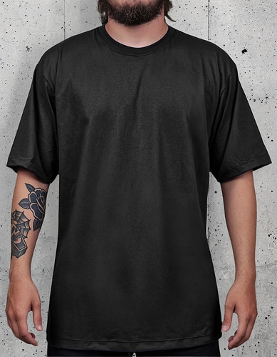 Camiseta Oversized Lisa Conforto Plus Size Leve Macia