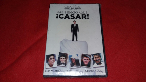 Me Tengo Que Casar Dvd. Cesar Costa. Edhit Marquez