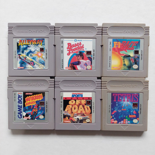 Lote Game Boy De 6 Juegos