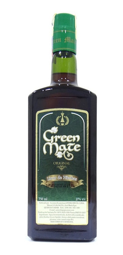 Green Mate Licor De Hierbas De 750ml 100% Original