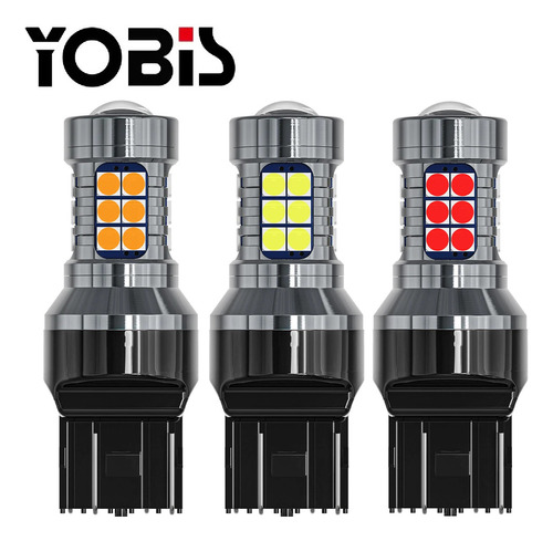 Bombillos 1 Y 2 Contactos 27smd Led's 3030 T20 7440 7443