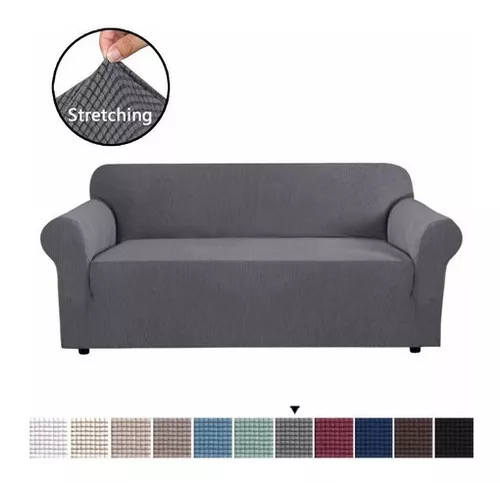 Funda Elastica Para Sofa De 3 Puestos Con Brazos (gris) en venta en  Engativa Bogotá D.C. por sólo $ 288,900.00 - OCompra.com Colombia
