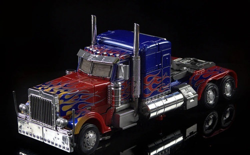 Figura Optimus Prime Black Apple Mpm4 Mpm-04 W8606 Ko Chino