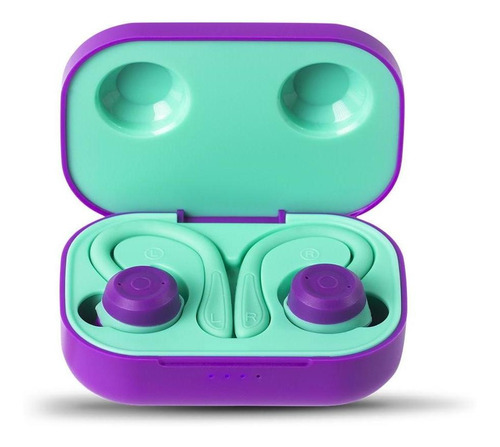 Audífono Inalámbrico Deportivo Dash Stf True Wireless Color Violeta