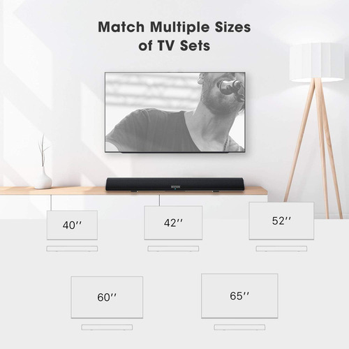 Barra De Sonido Bestisan, Barra De Sonido De 100 Vatios Para