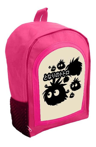 Mochila Infantil Rosa Nena Nene Totoro Anime Tt265