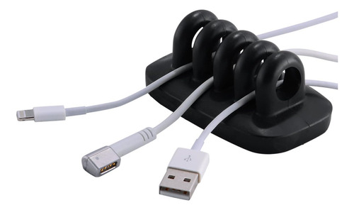 Soporte De Clip De Cable Con Peso Para Administración De Cab