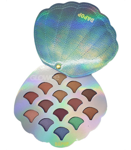 Paleta De Sombras De Ojos Mar Dapop Original 14 Tonos Glowee