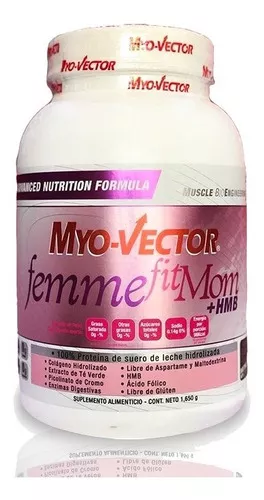 Suplemento em pó Myo-Vector Myo Vector FEMME Femme  minerais/proteínas/vitaminas Femme sabor chocolate em bote de 1496g 44 un  pacote x 44 u