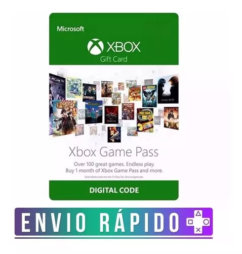 Comprar Cartão Assinatura Xbox Game Pass (1 Mês) - XBOX One - Microsoft -  FastGames - Gamers levados a sério