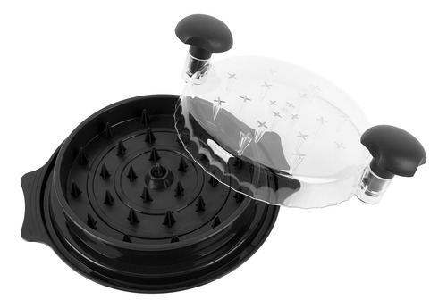 Máquina De Trituração De Carne Preta E Preta Visível Chicken