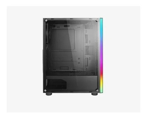 Imagen 3 de 4 de Gabinete Ic3 Pc Gamer Cooler + Tira Led Rgb Vidrio Templado