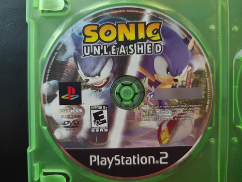 Sonic Unleashed Ps2 Playstation 2 Original Físico Solo Disco